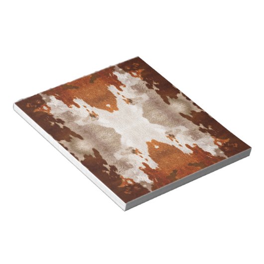 Kaleidoskop-Kuhmuster Notizblock (angewinkelt)