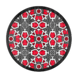 Kaleidoskop Kunst Acht von Band Sechzehn Schneidebrett
