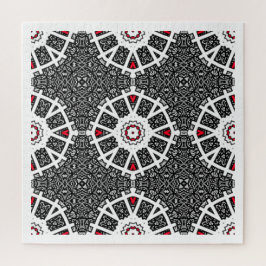 Kaleidoskop Kunst dreizehn von Band sechzehn Puzzle