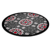 Kaleidoskop-Kunst neun des sechzehnten Bandes Schneidebrett (Ecke)