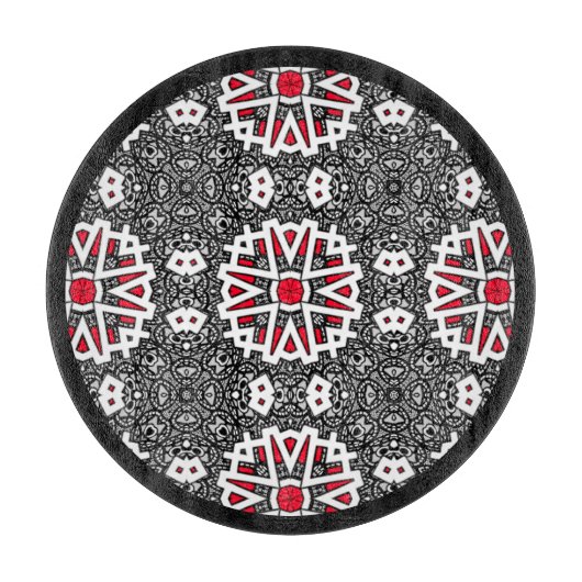 Kaleidoskop-Kunst neun des sechzehnten Bandes Schneidebrett (Vorderseite)