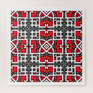Kaleidoskop-Kunst sechzehn Puzzle