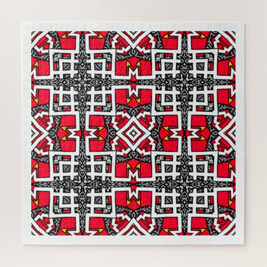 Kaleidoskop-Kunst sechzehn Puzzle (Vertikal)