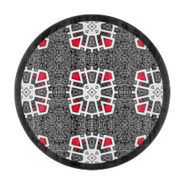 Kaleidoskop-Kunst siebzehn des sechzehnten Bandes Schneidebrett