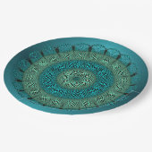 Kaleidoskop Lace Pappteller (Schrägansicht)