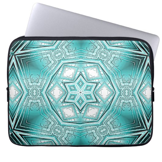 Kaleidoskop Laptopschutzhülle (Vorderseite)
