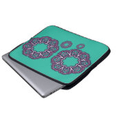 Kaleidoskop Laptopschutzhülle (Vorne Knopf)