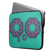 Kaleidoskop Laptopschutzhülle (Vorderseite Links)