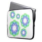 Kaleidoskop Laptopschutzhülle (Vorderseite Links)