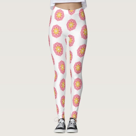 Kaleidoskop Leggings (Vorderseite)