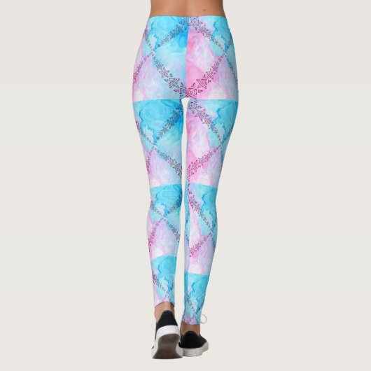 Kaleidoskop Leggings (Rückseite)