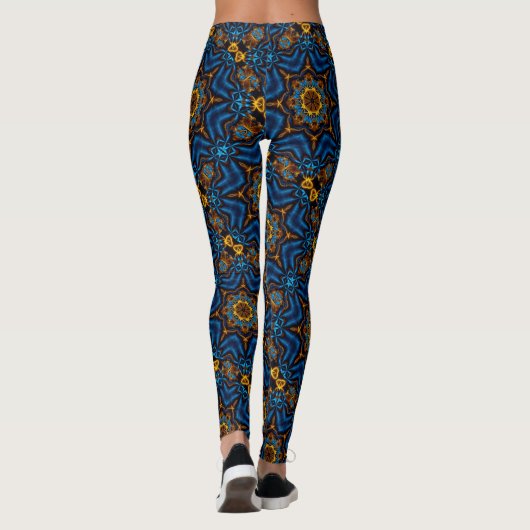 Kaleidoskop-Leggings Leggings (Rückseite)