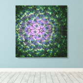 Kaleidoskop-Leinwand #2 Leinwanddruck (Insitu (Holzboden))