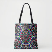 Kaleidoskop-Leinwand aus Kunststoff oder Leder Tasche (Vorderseite)