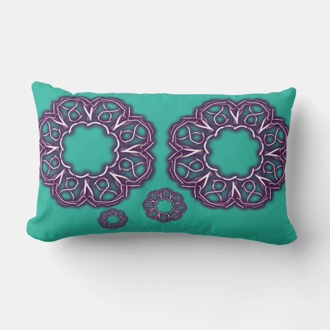 Kaleidoskop Lendenkissen (Vorderseite)