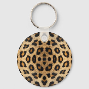 Kaleidoskop Leopard Fur Muster Schlüsselanhänger