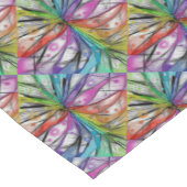 Kaleidoskop-Libelle Kurzer Tischläufer (Ecke)