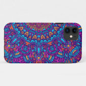 Kaleidoskop Lila Mandala Pattern Case-Mate iPhone Hülle (Rückseite (Horizontal))