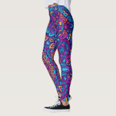 Kaleidoskop Lila Mandala Pattern Leggings (Links)