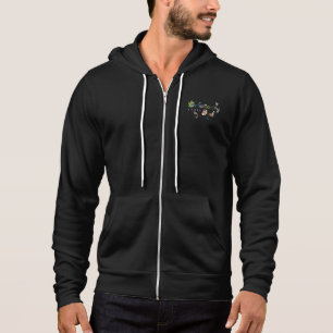 Kaleidoskop Mädchen: Front Zipper Hoodie