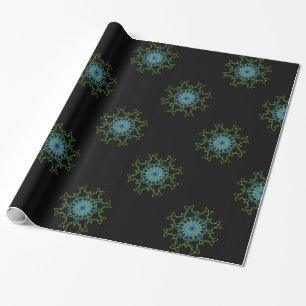 Kaleidoskop Mandala Art Gift Wrapping Paper 2 Geschenkpapier