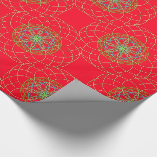 Kaleidoskop Mandala Art Gift Wrapping Paper 3 Geschenkpapier (Ecke)