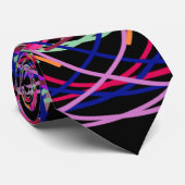 Kaleidoskop Mandala Art Joyful Colors Krawatte (Gerollt)