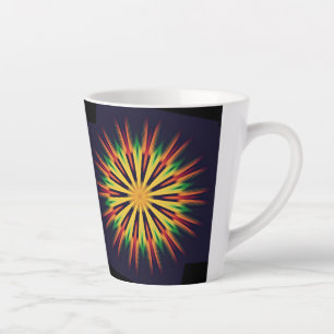 Kaleidoskop Mandala Blume-21855 Milchtasse