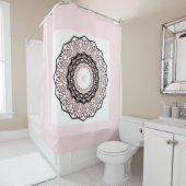 Kaleidoskop, Mandala Duschvorhang (Beispiel)