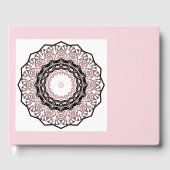 Kaleidoskop, Mandala Gästebuch (Vorderseite)