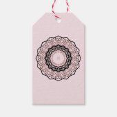 Kaleidoskop, Mandala Geschenkanhänger (Vorderseite)