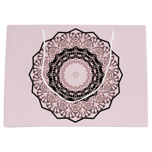 Kaleidoskop, Mandala Große Geschenktüte (Vorderseite)