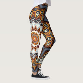 Kaleidoskop-Mandala in Portugal: Muster 224,11 Leggings