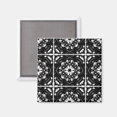 Kaleidoskop-Mandala-Kunst Magnet (Vorderseite/Rückseite)