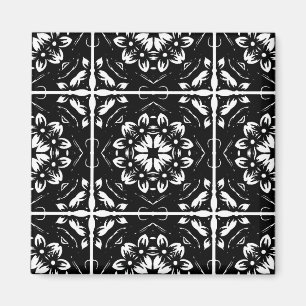 Kaleidoskop-Mandala-Kunst Magnet
