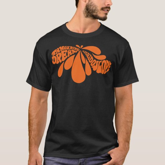 Kaleidoskop-Mandarine T-Shirt (Vorderseite)