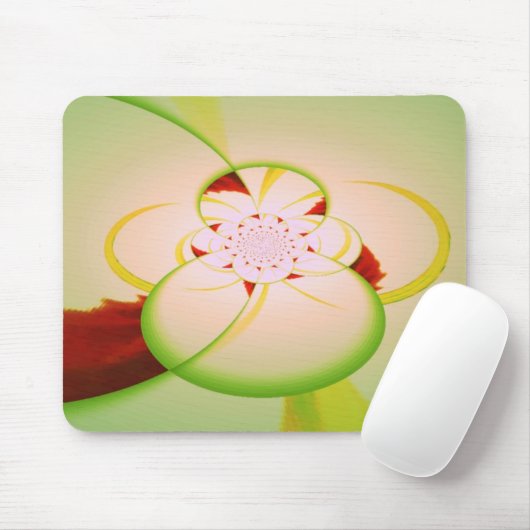 Kaleidoskop-Maus-Pad - Abstraktes Design Mousepad (Mit Mouse)