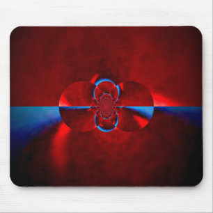 Kaleidoskop-Maus-Pad - Abstraktes Design Mousepad