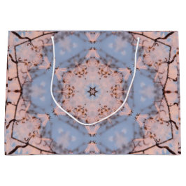 Kaleidoskop Morning Blue & Frost Pink Große Geschenktüte
