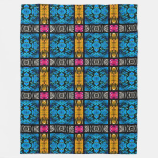 Kaleidoskop Mosaik I + Ihre Ideen Fleecedecke