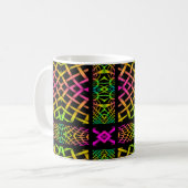 Kaleidoskop Mosaik III + Ihre Ideen Kaffeetasse (Vorderseite Links)