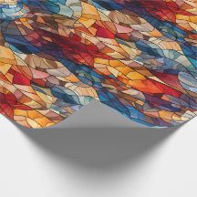 Kaleidoskop-Mosaik: Inspiriert Hartglas