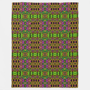 Kaleidoskop Mosaik IV + Ihre Ideen Fleecedecke