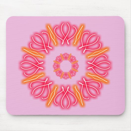 Kaleidoskop Mousepad (Vorne)