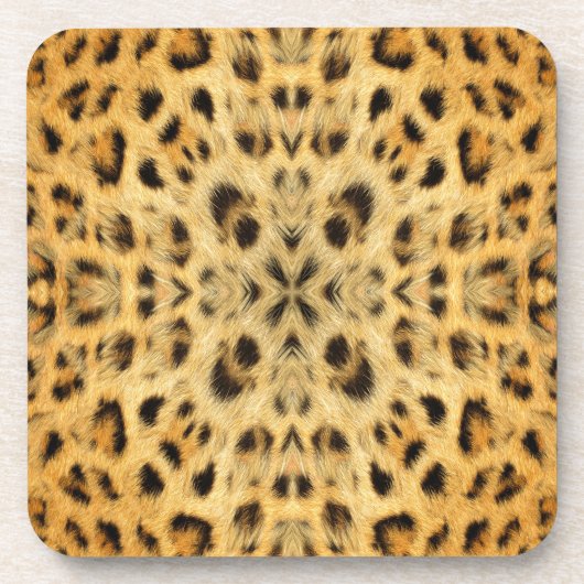 Kaleidoskop-Muster Untersetzer (Vorderseite)