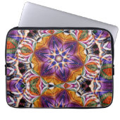 Kaleidoskop Neoprene-Laptop-Fall Laptopschutzhülle (Vorderseite)