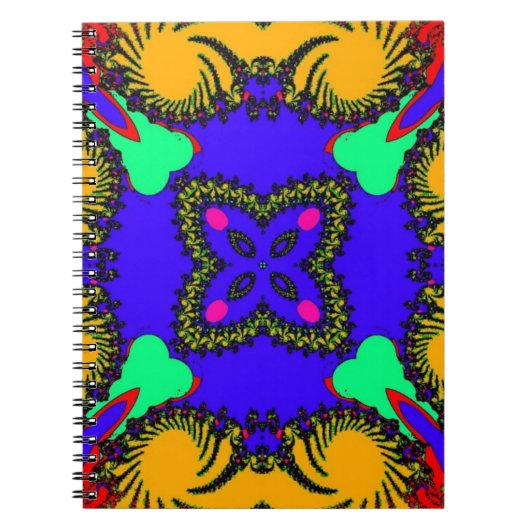 Kaleidoskop Notizblock (Vorderseite)