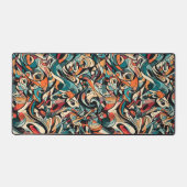 Kaleidoskop of Whimsical Curves Schreibtischunterlage (Vorderseite)