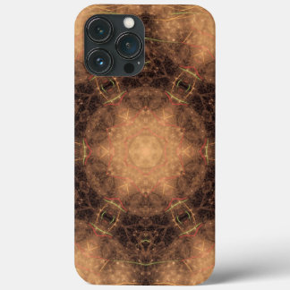 Kaleidoskop Orange Schwarzer Hintergrund Case-Mate iPhone Hülle