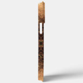 Kaleidoskop Orange Schwarzer Hintergrund Case-Mate iPhone Hülle (Rückseite / Rechts)